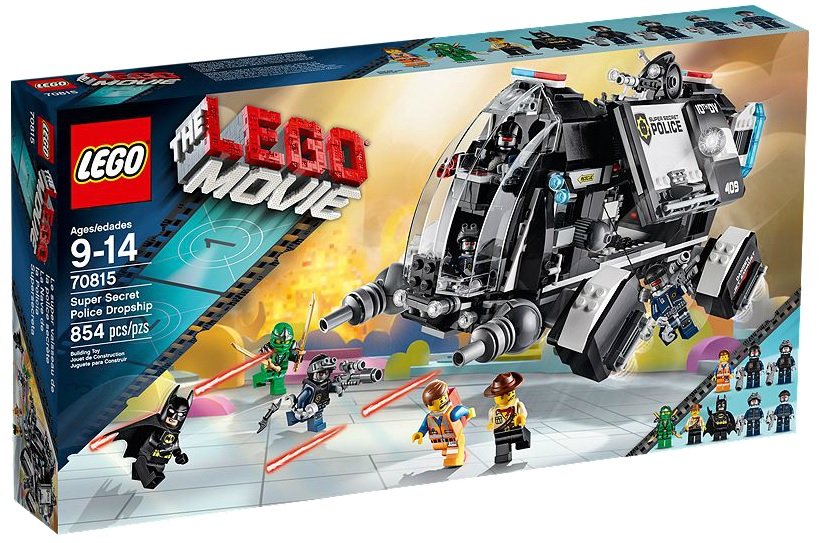 LEGO 70815 Movie Super Secret Police Dropship - Toysnbricks