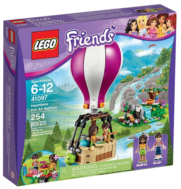 LEGO Friends Heartlake Hot Air Balloon 41097 - Toysnbricks