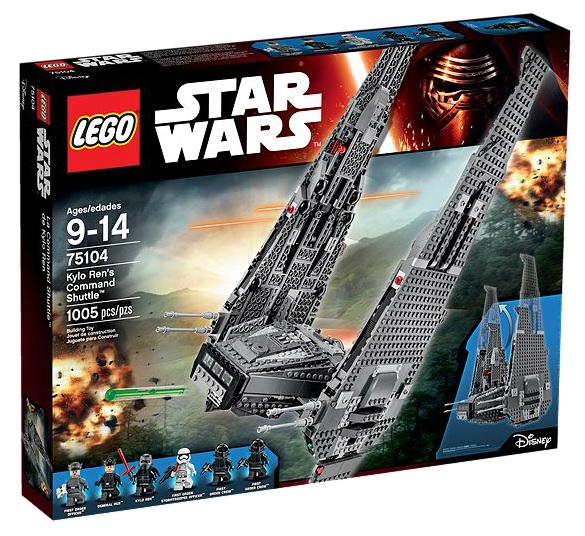 LEGO Star Wars 75104 Kylo Ren’s Command Shuttle - Toysnbricks