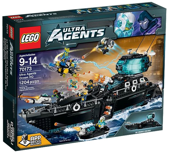 LEGO Ultra Agents 70173 Ocean HQ - Toysnbricks