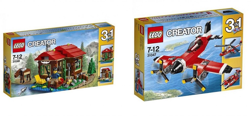 2016 LEGO Creator Theme Sets 31048 31047