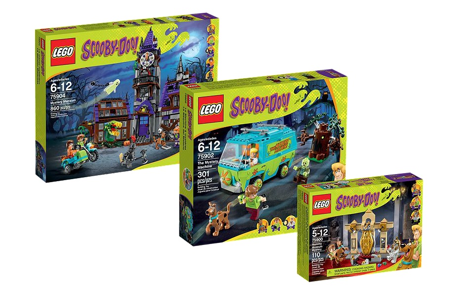 5004810 LEGO Scooby-Doo Collection 75900 Mummy Museum Mystery, 75902 The Mystery Machine and 75904 Mystery Mansion - Toysnbricks