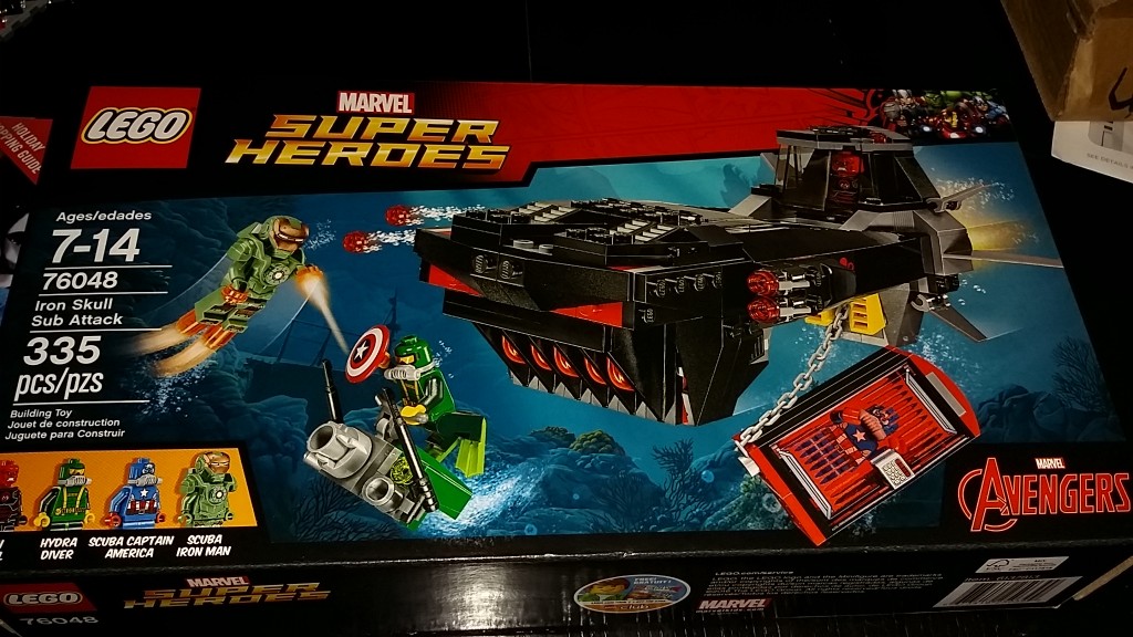 LEGO Marvel Super Heroes Iron Skull Sub Attack 76048