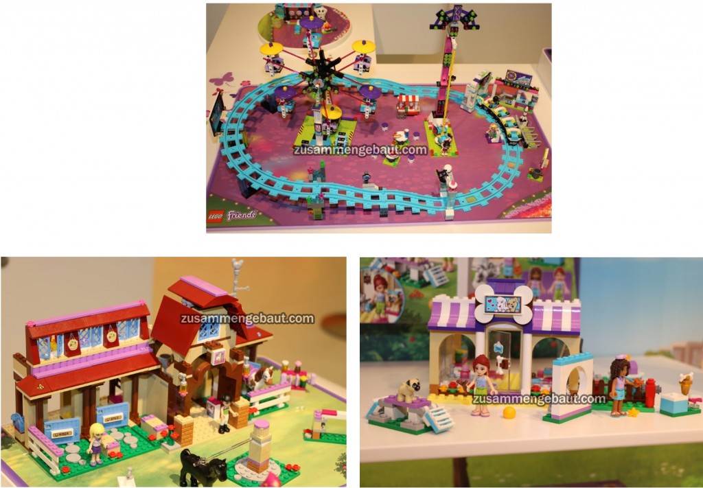 2016 LEGO Friends Ferris Wheel, Puppy Care and 41126 Horse Riding Club