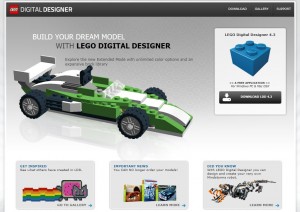 LEGO Digital Designer Microsite 2016