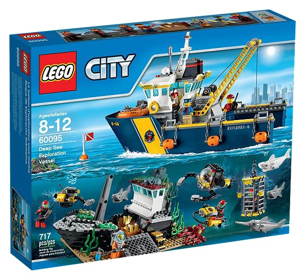 60095 LEGO City Deep Sea Exploration Vessel - Toysnbricks