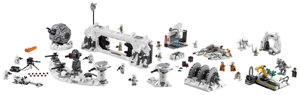 75098 LEGO Star Wars Assault on Hoth UCS Full Set High Resolution - Toysnbricks