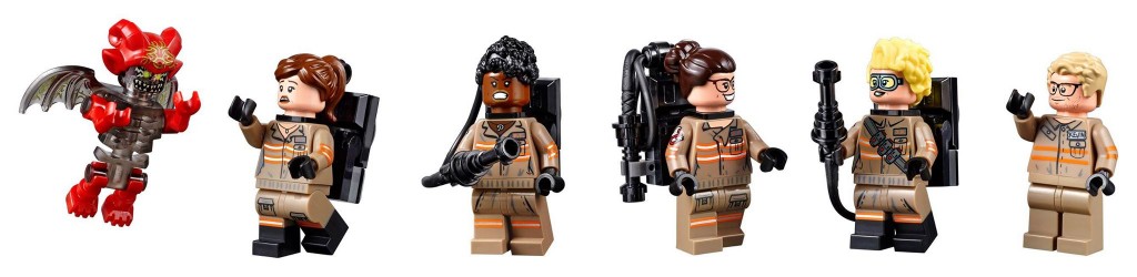 75828 LEGO Ghostbusters Ecto-1&2 Minifigures