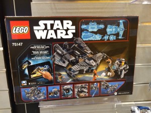 LEGO Star Wars 75147 Star Scavenger NYTF 2016 Back Box
