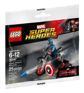 30447 LEGO Marvel Super Heroes Civil War Captain America's Motorcycle - Toysnbricks