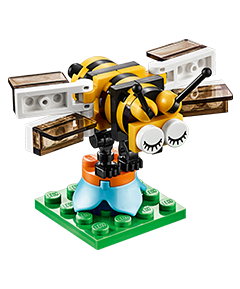 April 2016 LEGO Mini Monthly Model Build LEGO Bee - Toysnbricks