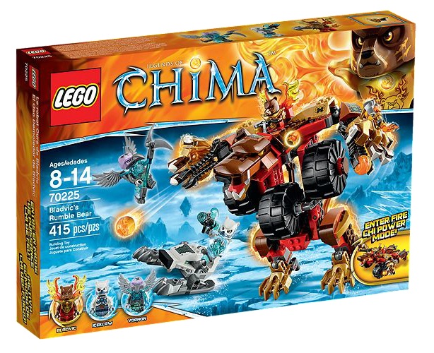 LEGO Chima 70225 Bladvic’s Rumble Bear - Toysnbricks