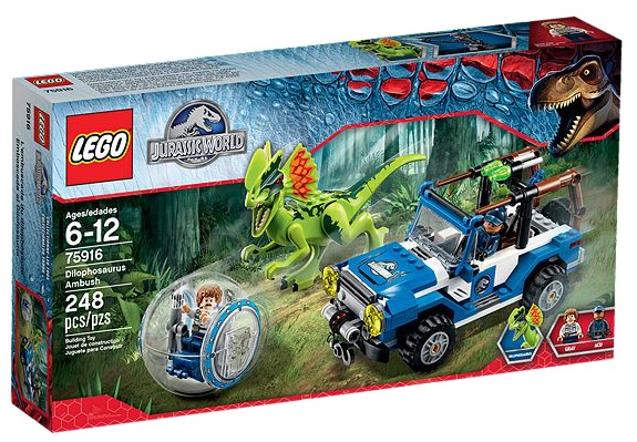 LEGO Jurassic World 75916 Dilophosaurus Ambush - Toysnbricks