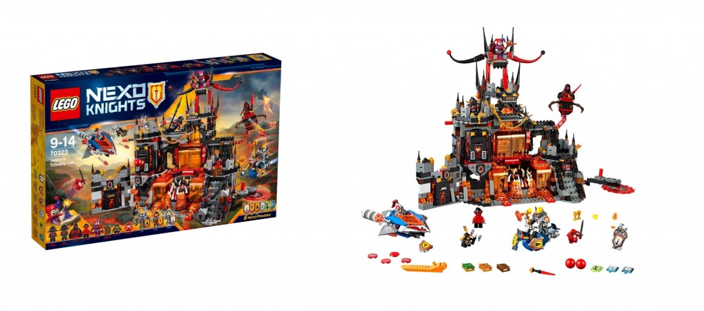 LEGO Nexo Knights 70323 Jestro's Volcano Lair - Toysnbricks