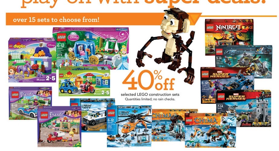 ToysRUs LEGO Sale March 2016 USA