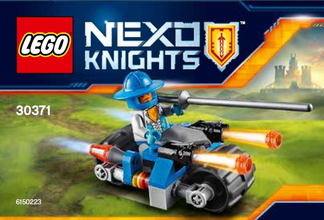 30371 Knights Knight's Cycle LEGO Polybag Set Found at Toys R Us (USA) Toys N Bricks