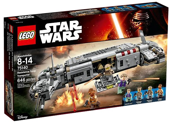 LEGO Star Wars Resistance Troop Transporter 75140 - Toysnbricks