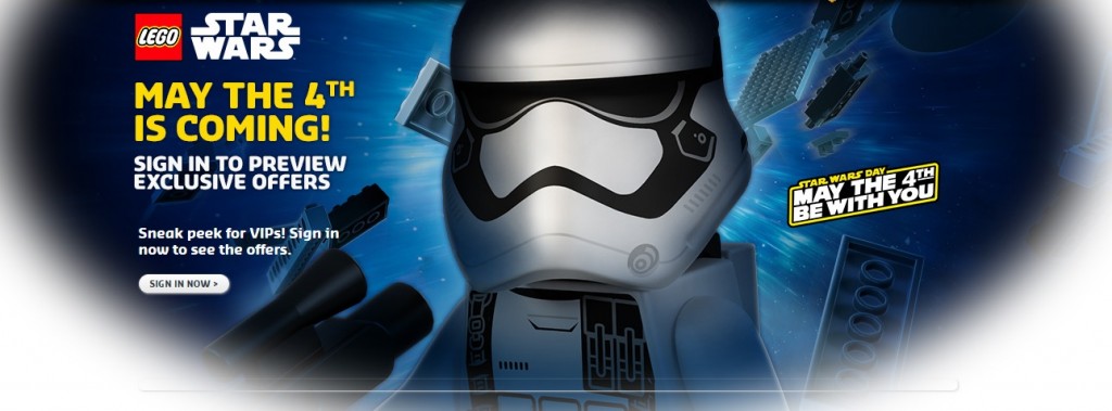 Star Wars May the 4th be with you 2016 LEGO Star Wars Days - Toysnbricks