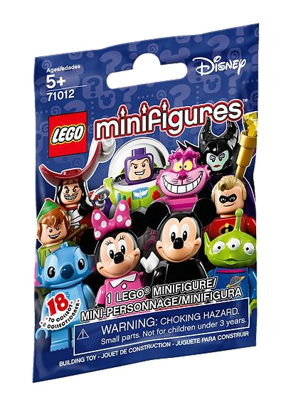 LEGO Disney Collectable Minifigures 71012 Packaging - Toysnbricks