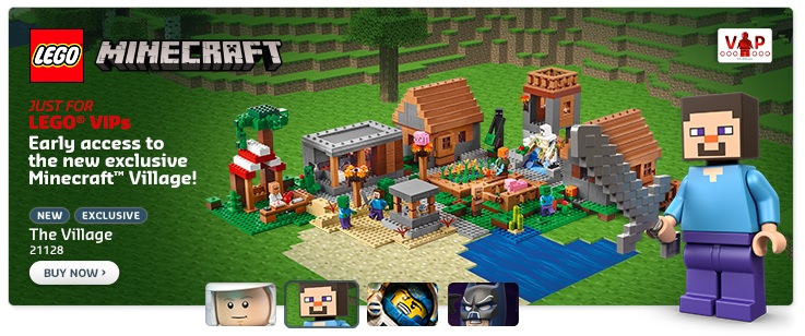 LEGO Minecraft The Village 21128 VIP Early Release - Toysnbricks