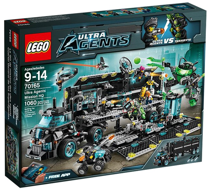LEGO Ultra Agents 70165 Ultra Agents Mission HQ - Toysnbricks