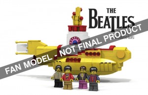 Beatles Yellow Submarine by Kevin Szeto LEGO Ideas 2015