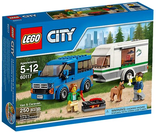 LEGO City 60117 Van & Caravan - Toysnbricks