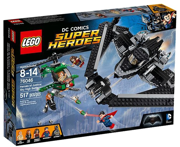 LEGO DC Comics Super Heroes 76046 Heroes of Justice Sky High Battle - Toysnbricks