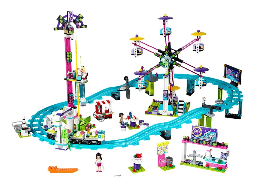 LEGO Friends 41130 Amusement Park Roller Coaster - Toysnbricsk