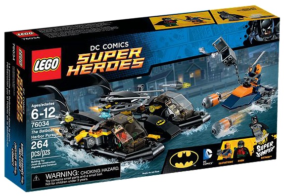 LEGO DC Comics Super Heroes 76034 The Batboat Harbor Pursuit - Toysnbricks