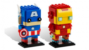 LEGO SDCC 2016 BrickHeadz Captain America and Ironman