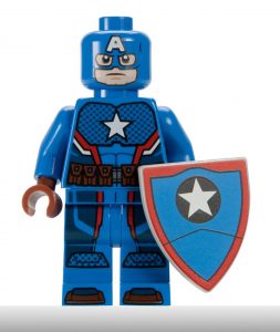LEGO San Diego Comic Con Minifigure 2016 Captain America Steve Rogers