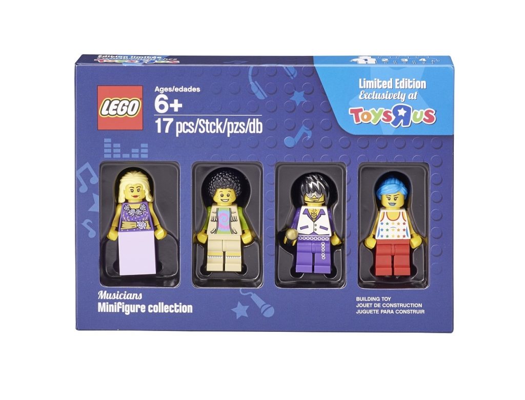 LEGO 55004421 Musicians Minifigure Collection ToysRUs Limited Edition 2016 Box