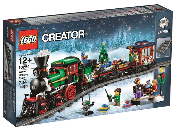 LEGO Creator Expert 10254 Winter Holiday Train 2016 Box - Toysnbricks
