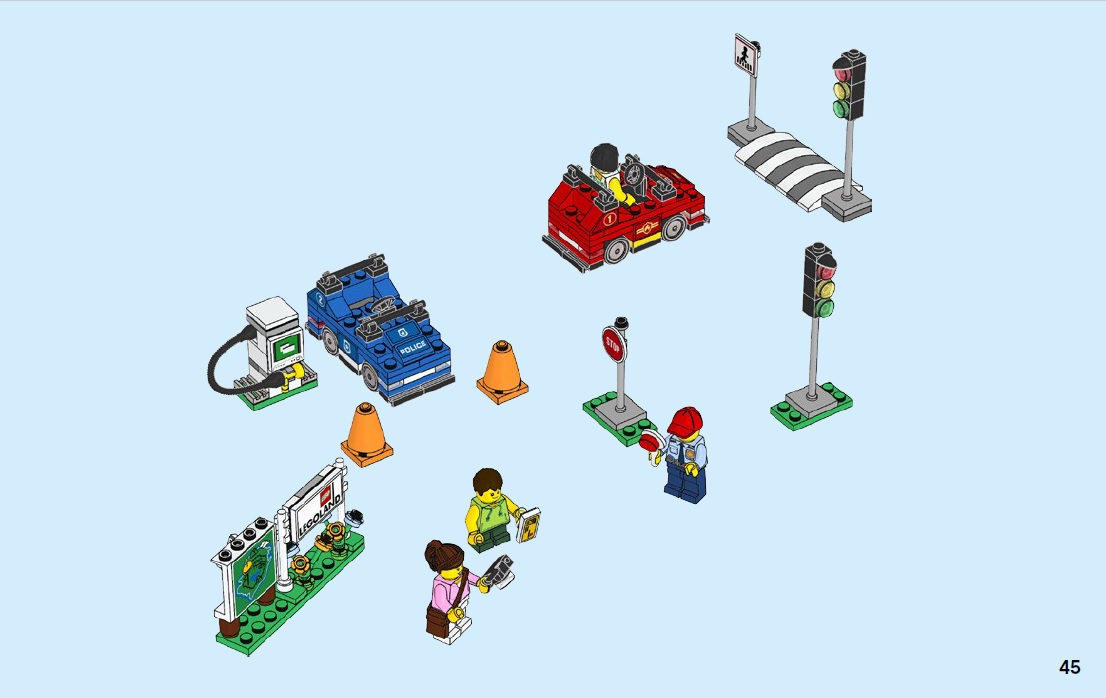 LEGO 40347 Legoland Driving School Set 209pcs for sale online