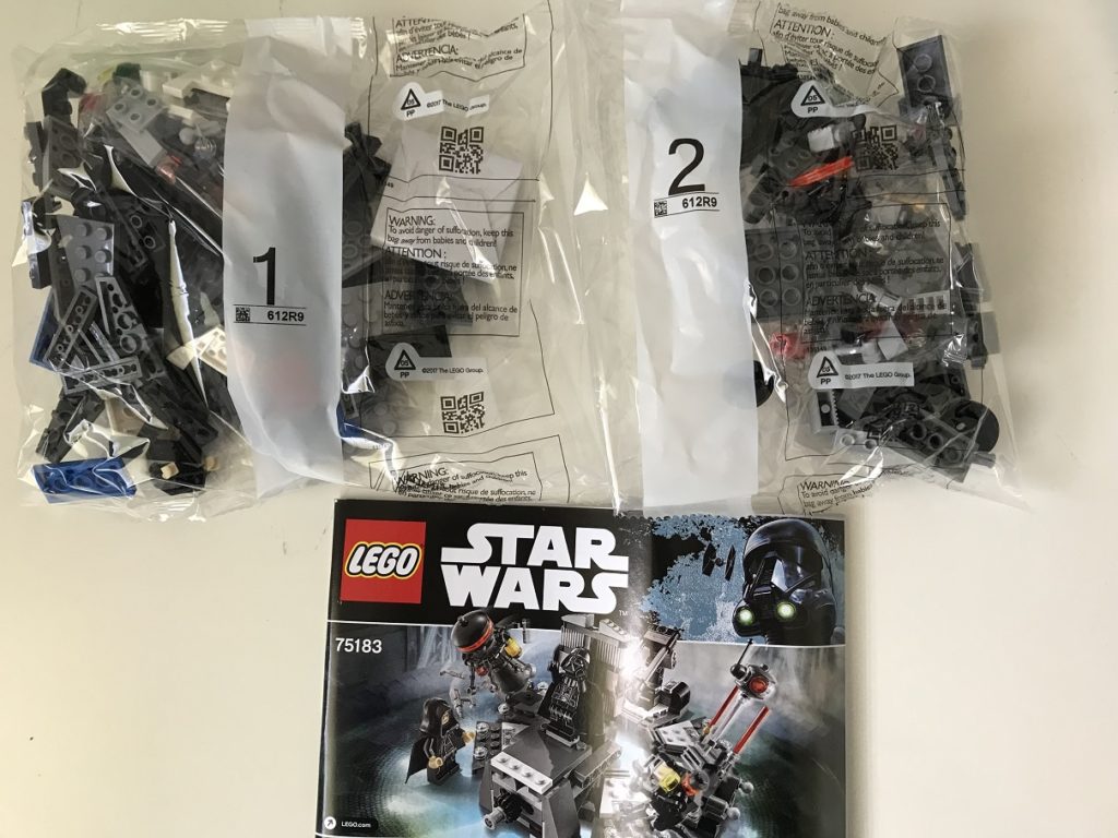 Review - LEGO Star Wars 75183 Darth Vader Transformation - Toys N