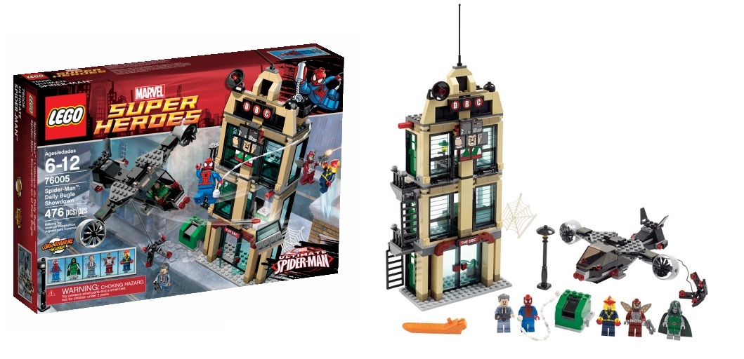 lego spider man house