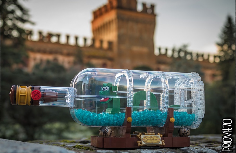 lego ship in a bottle canada