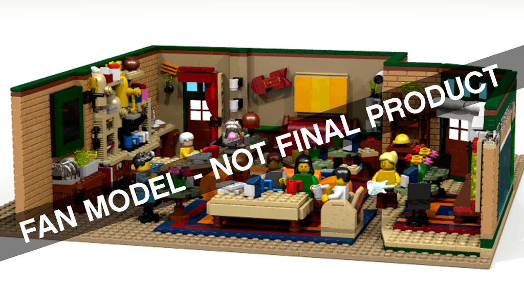 lego central perk coffee