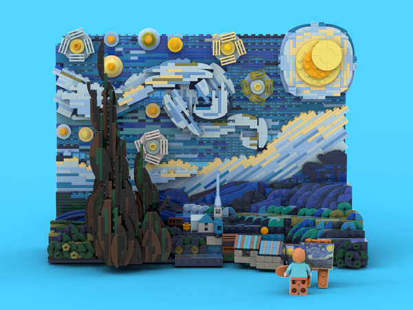 LEGO Vincent van Gogh The Starry Night Review 