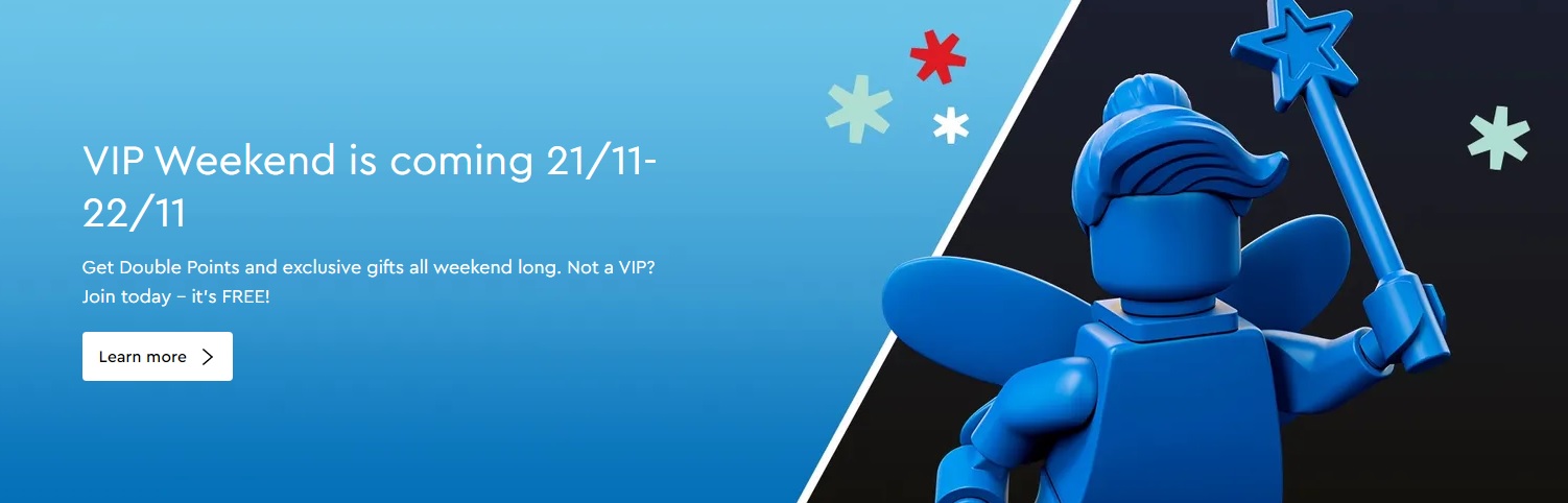 lego vip weekend