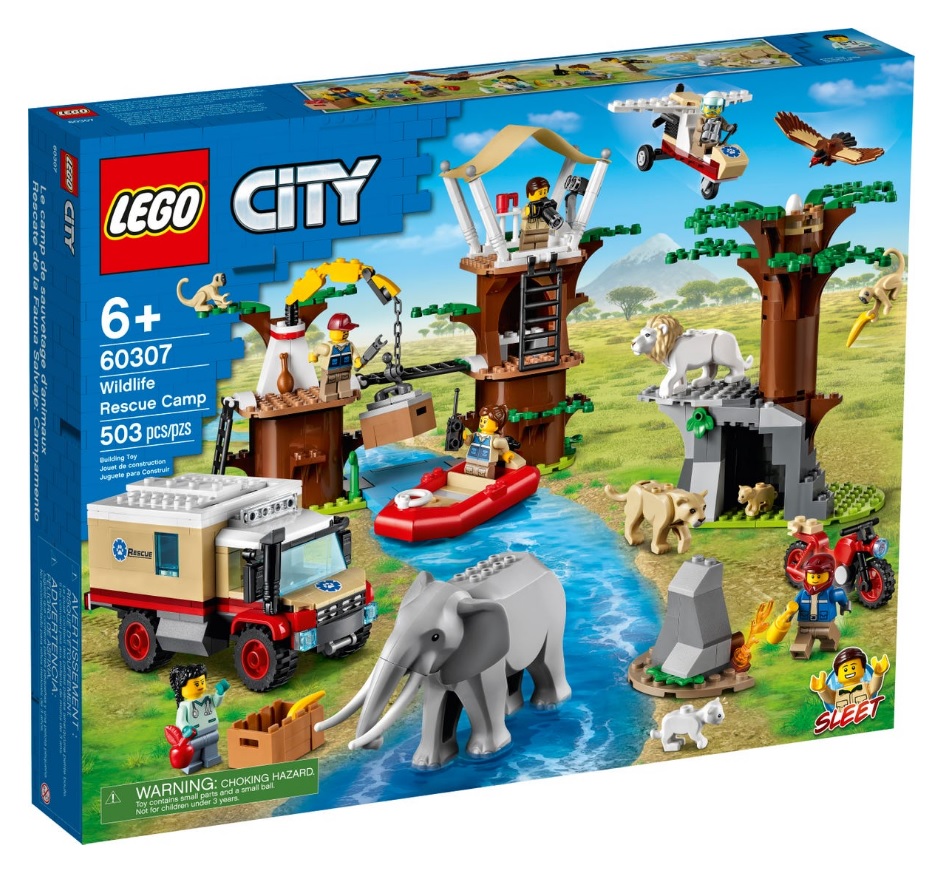 Summer 2021 LEGO City Wildlife Set Images & Pricing (60300 60301 60302  60307 60308) - Toys N Bricks