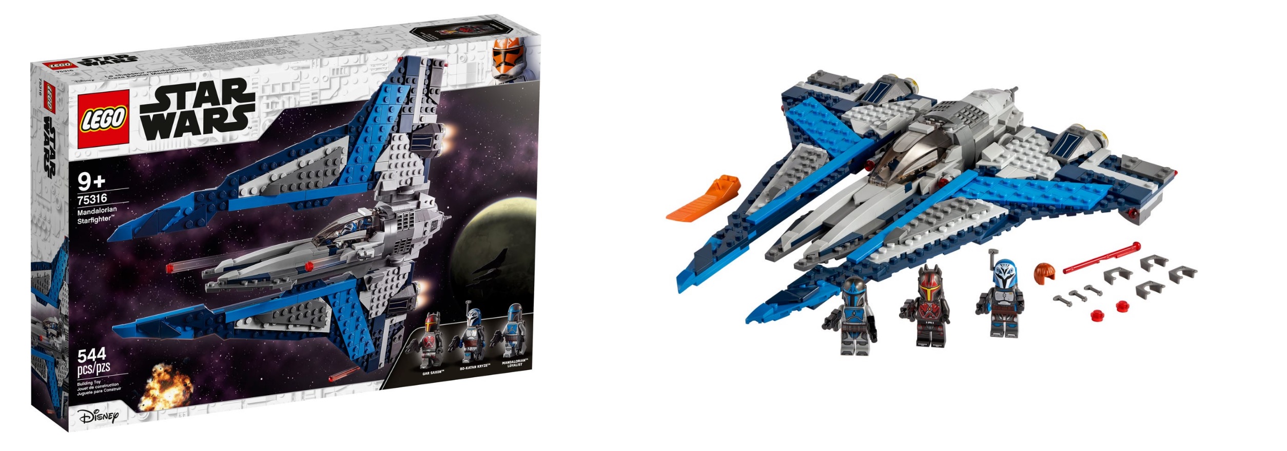 LEGO Star Wars Mandalorian Starfighter Set 75316 - FW21 - US