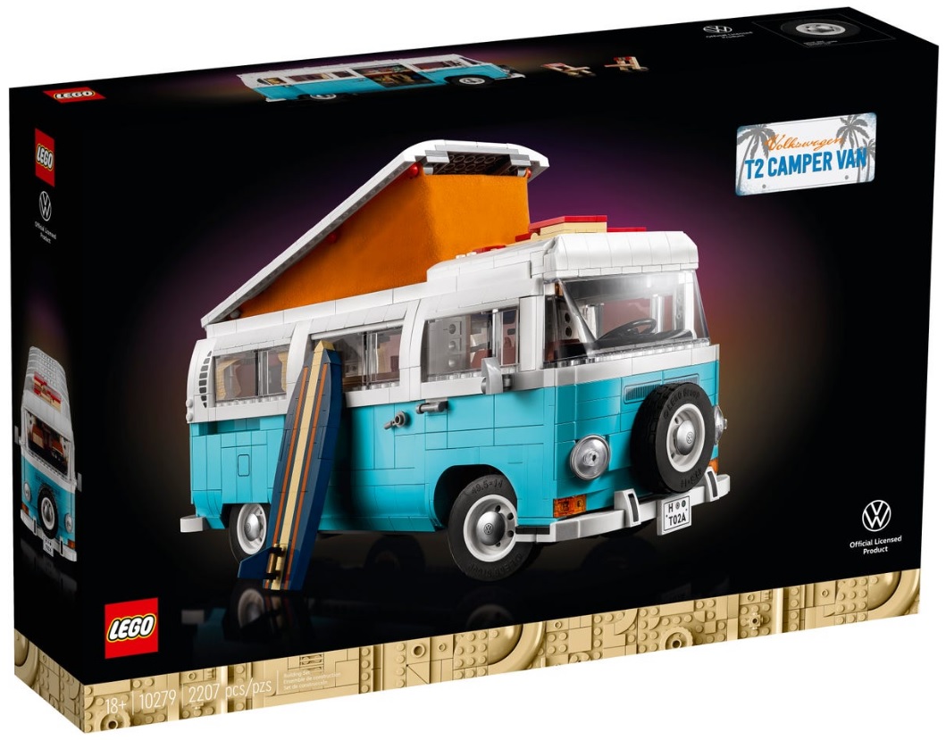 18+ LEGO Creator 10279 Volkswagen T2 Camper Van 2021 Summer Set Images,  Prices, Leaks, Release Dates – Toys N Bricks