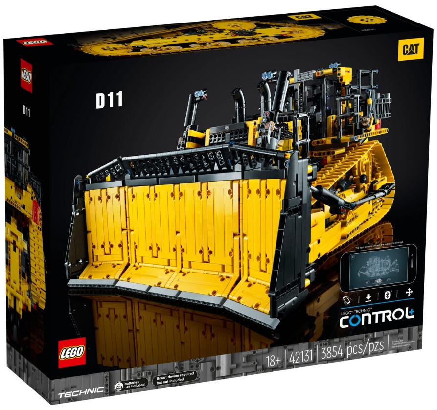 LEGO Technic 42131 App-Controlled Cat D11 Bulldozer 2021 Set Images,  Prices, Release Dates & Leaks – Toys N Bricks