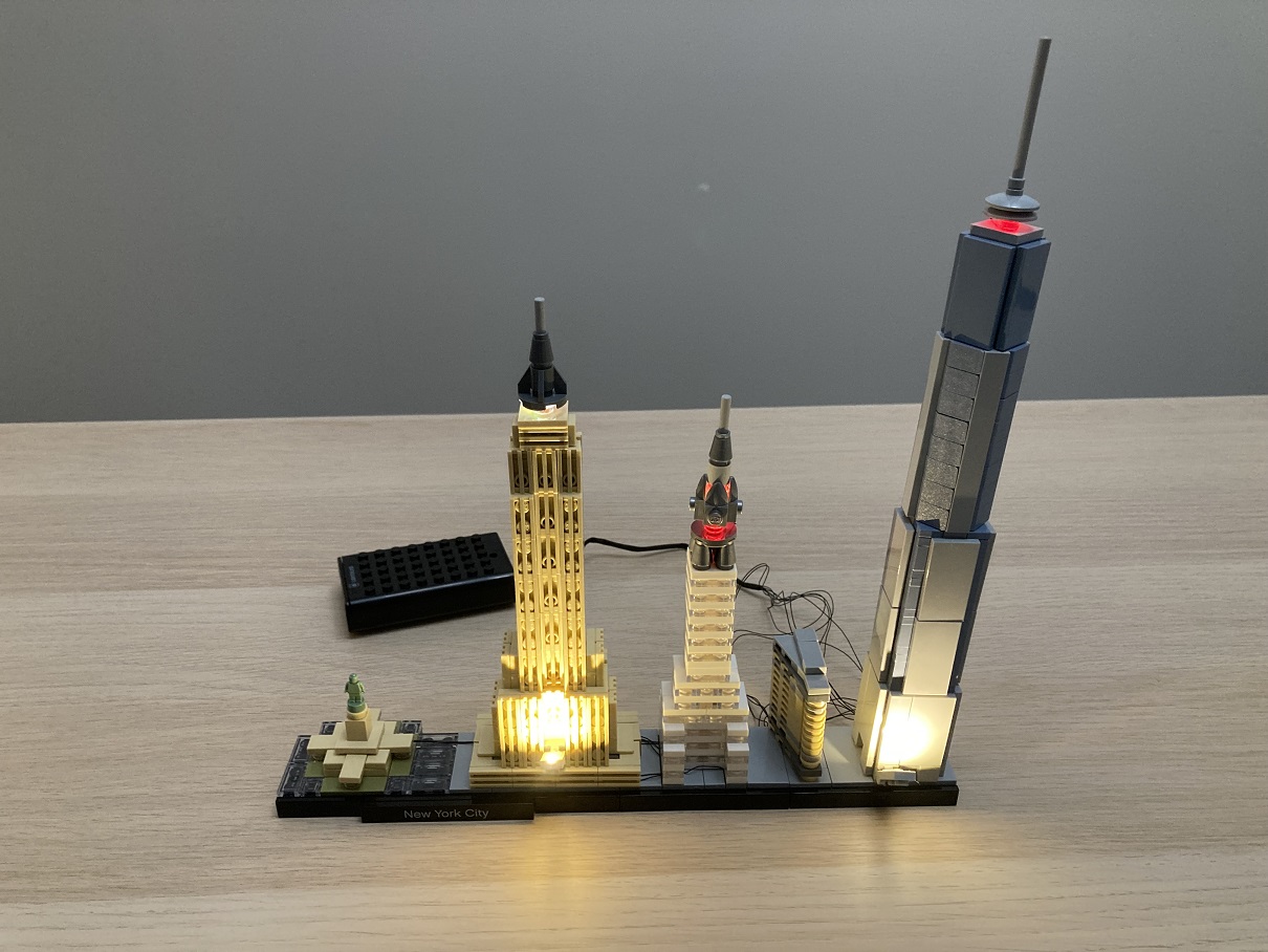 DALDED LED Light Kit for Lego Architecture New York City, Compatible with  Lego 21028, Lighting Your Toy for Architecture New York City - Without  Model
