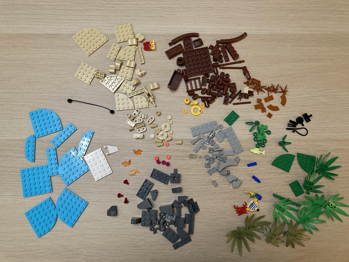 LEGO Ray the Castaway Promo Set 40566 : : Jeux et Jouets
